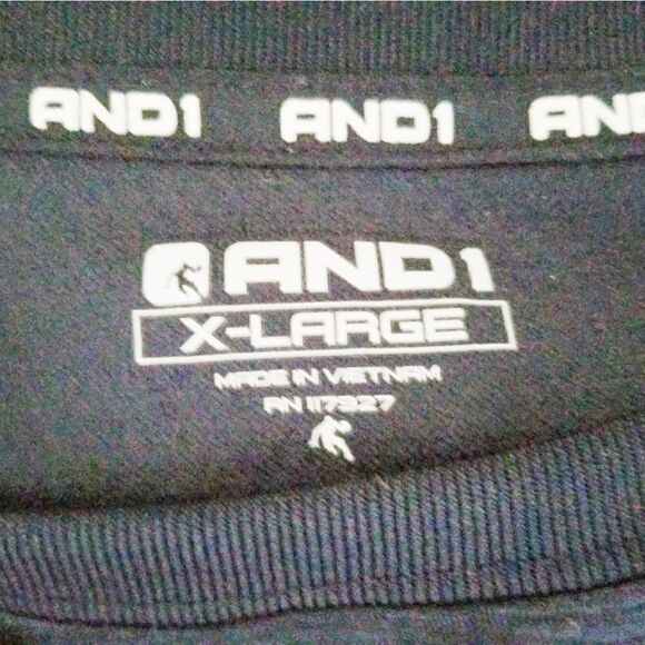 AND 1 men's basketball shirt stop sweating - Picture 4 of 6